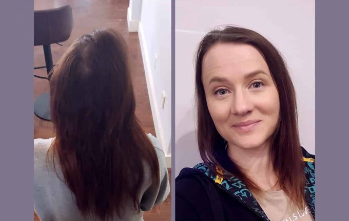 Student Success Story: From Hiding Hair Loss with Hair Extensions to Reducing Hair Loss to Almost Zero!